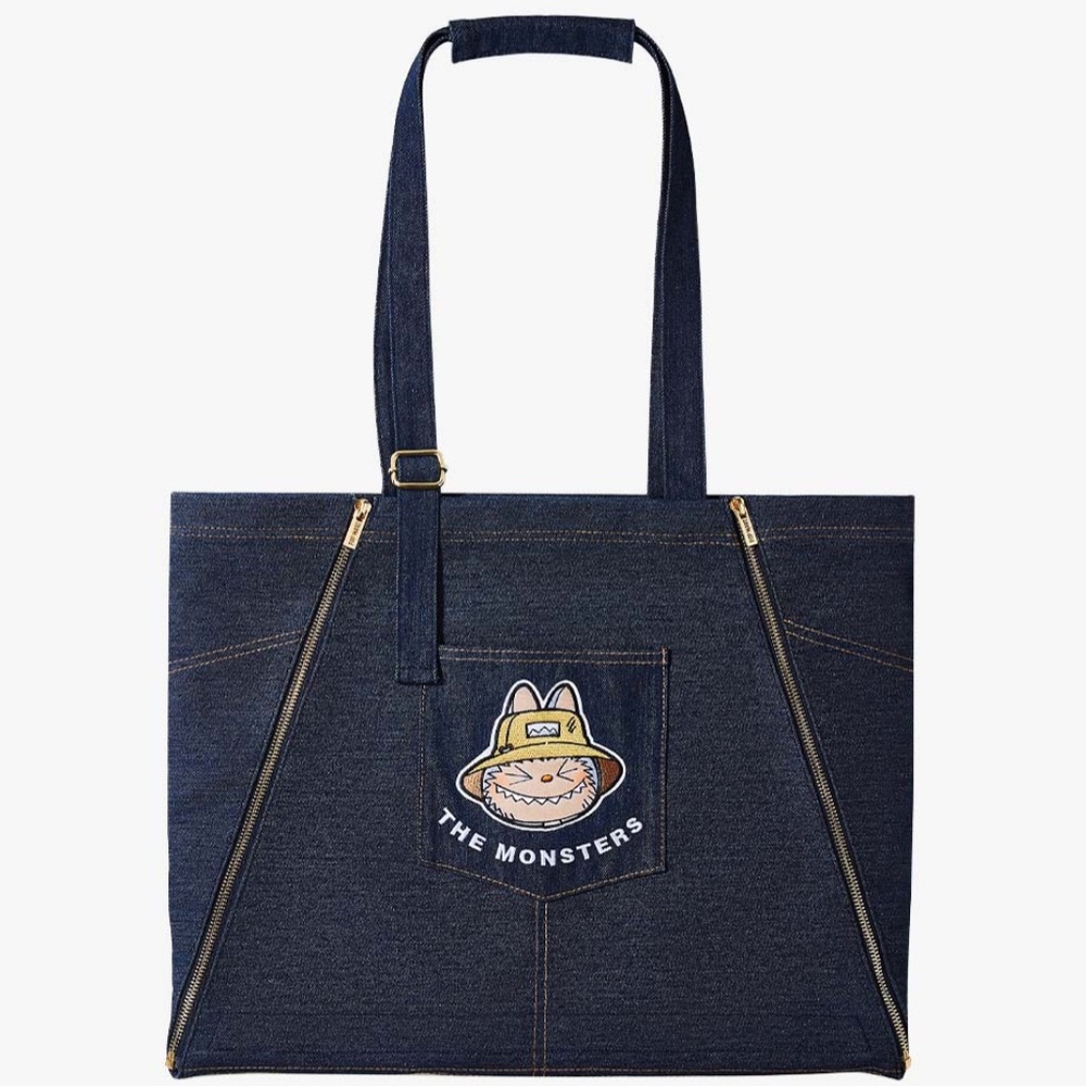 The Monsters Fall In Wild Series- Denim Apron Bag